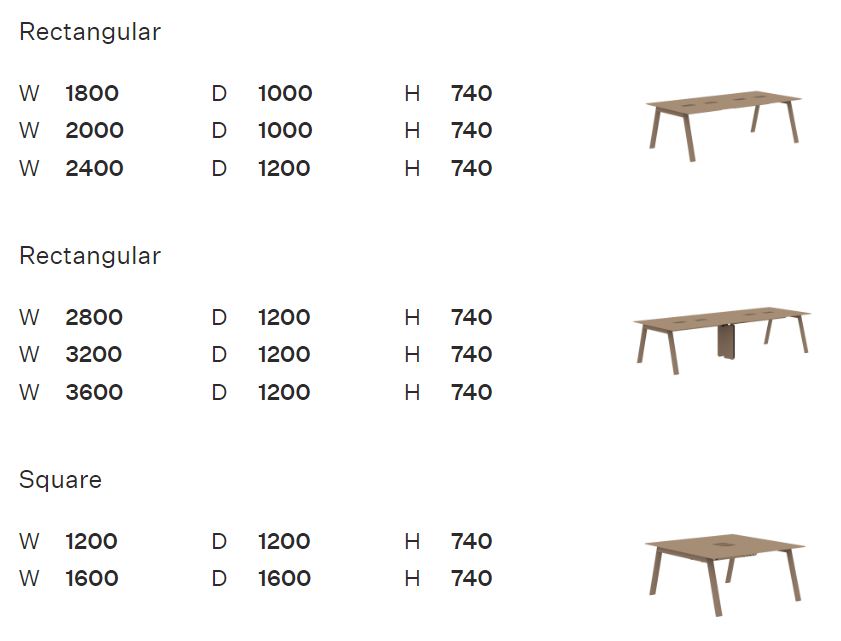 Yoka | Workstations & Tables | Office Furniture by Haiken